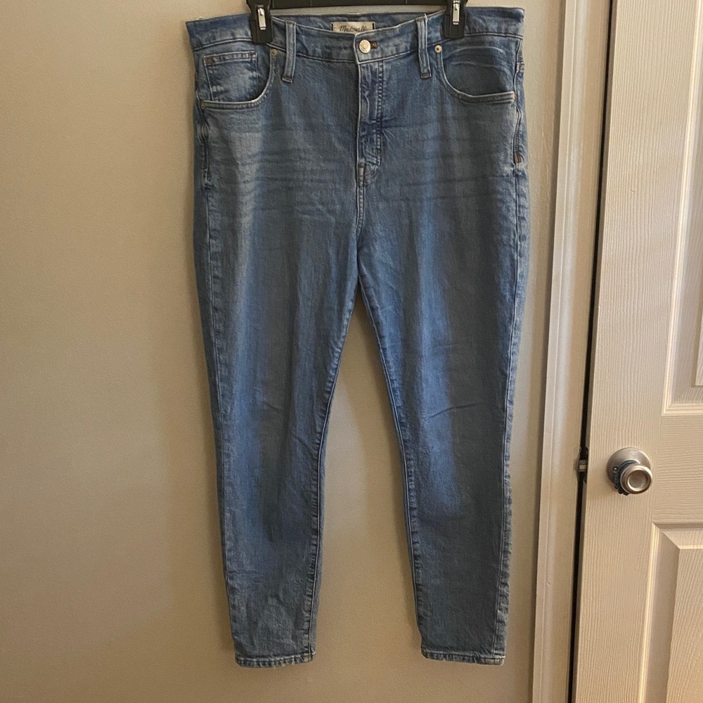 Madewell 9” high-rise skinny jeans